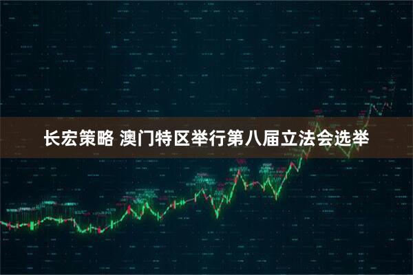 长宏策略 澳门特区举行第八届立法会选举